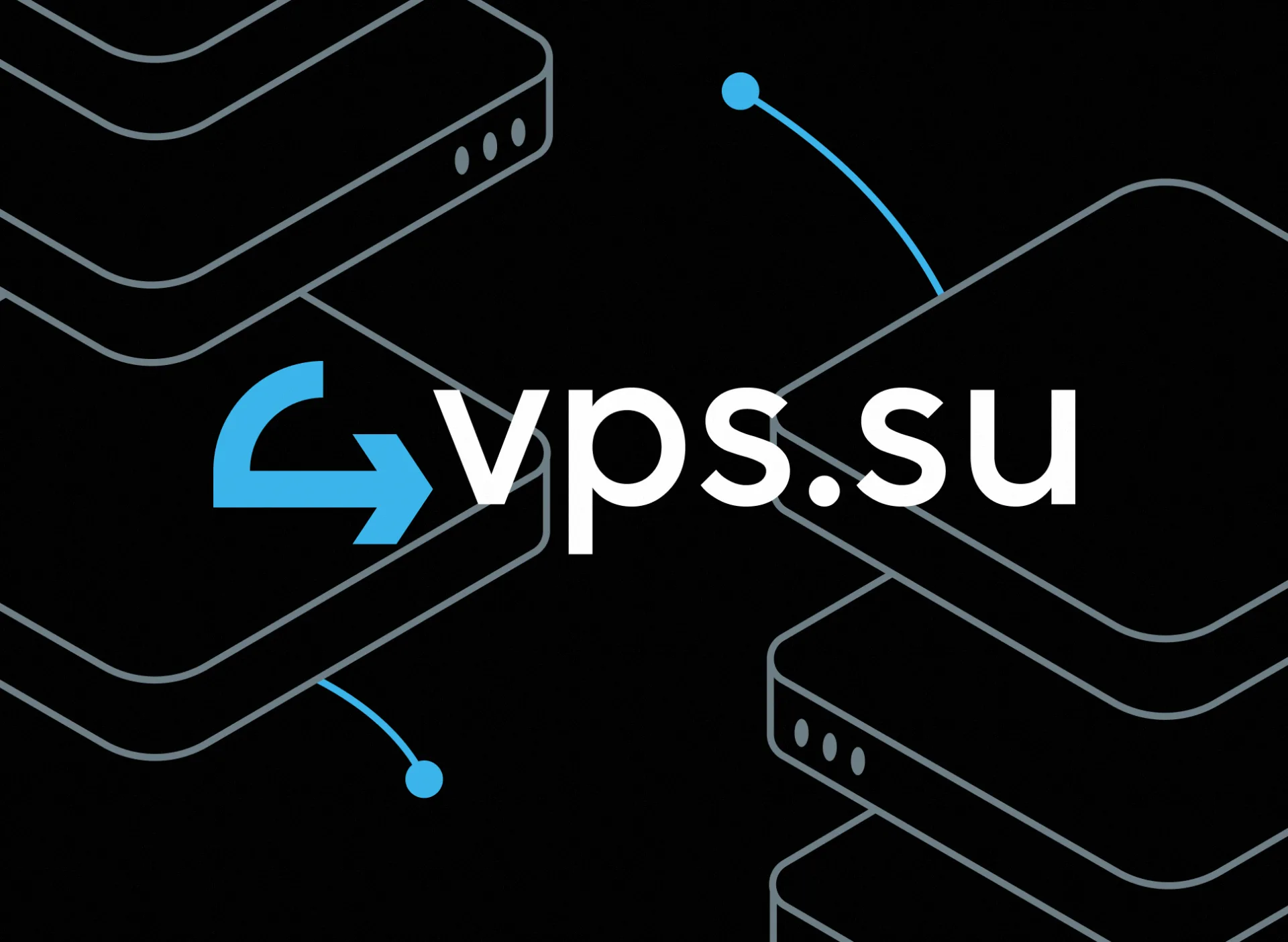 Логотип и фирменный стиль для 4vps.su