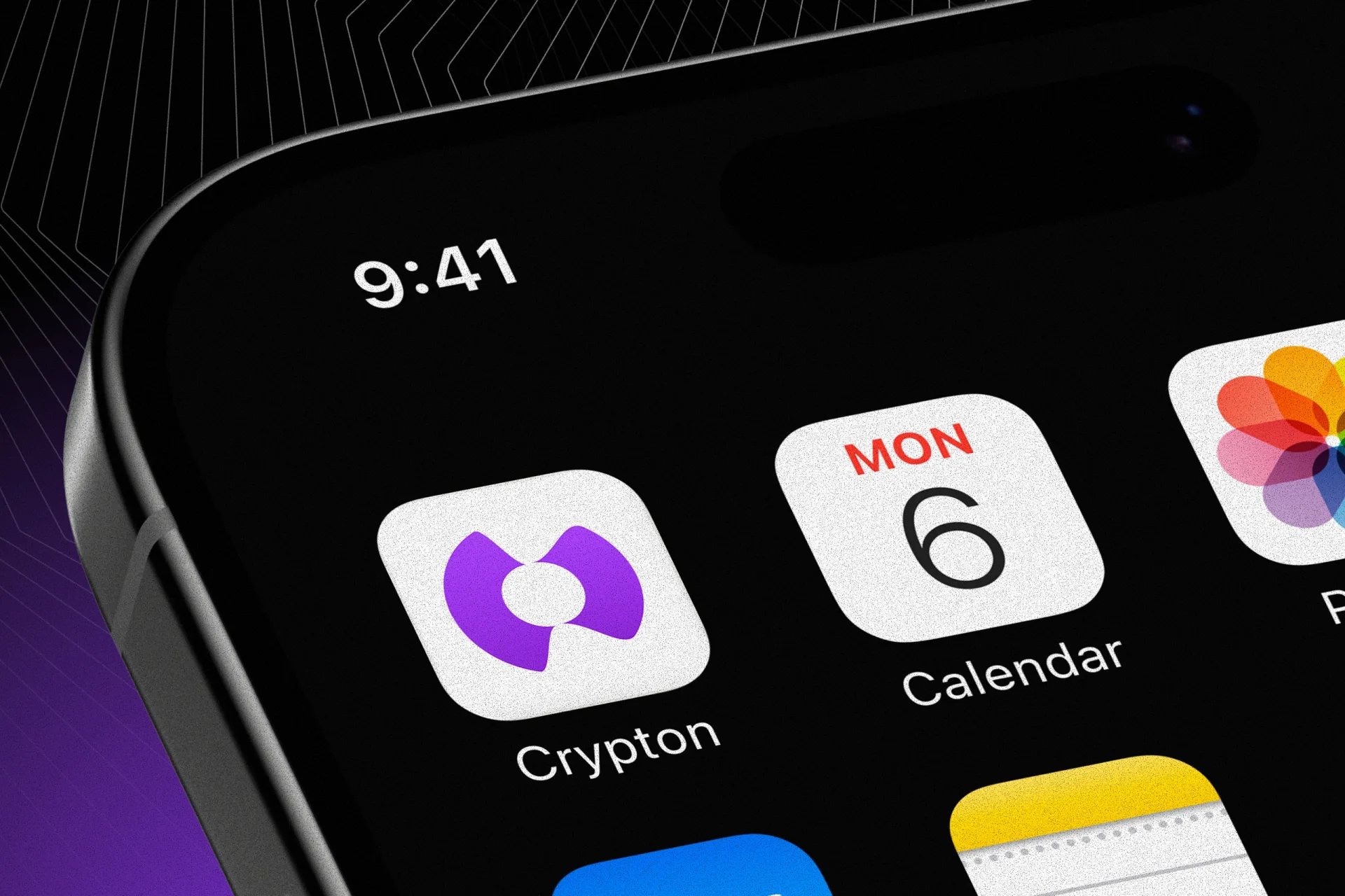Логотип, фирменный стиль и брендбук для crypton-app