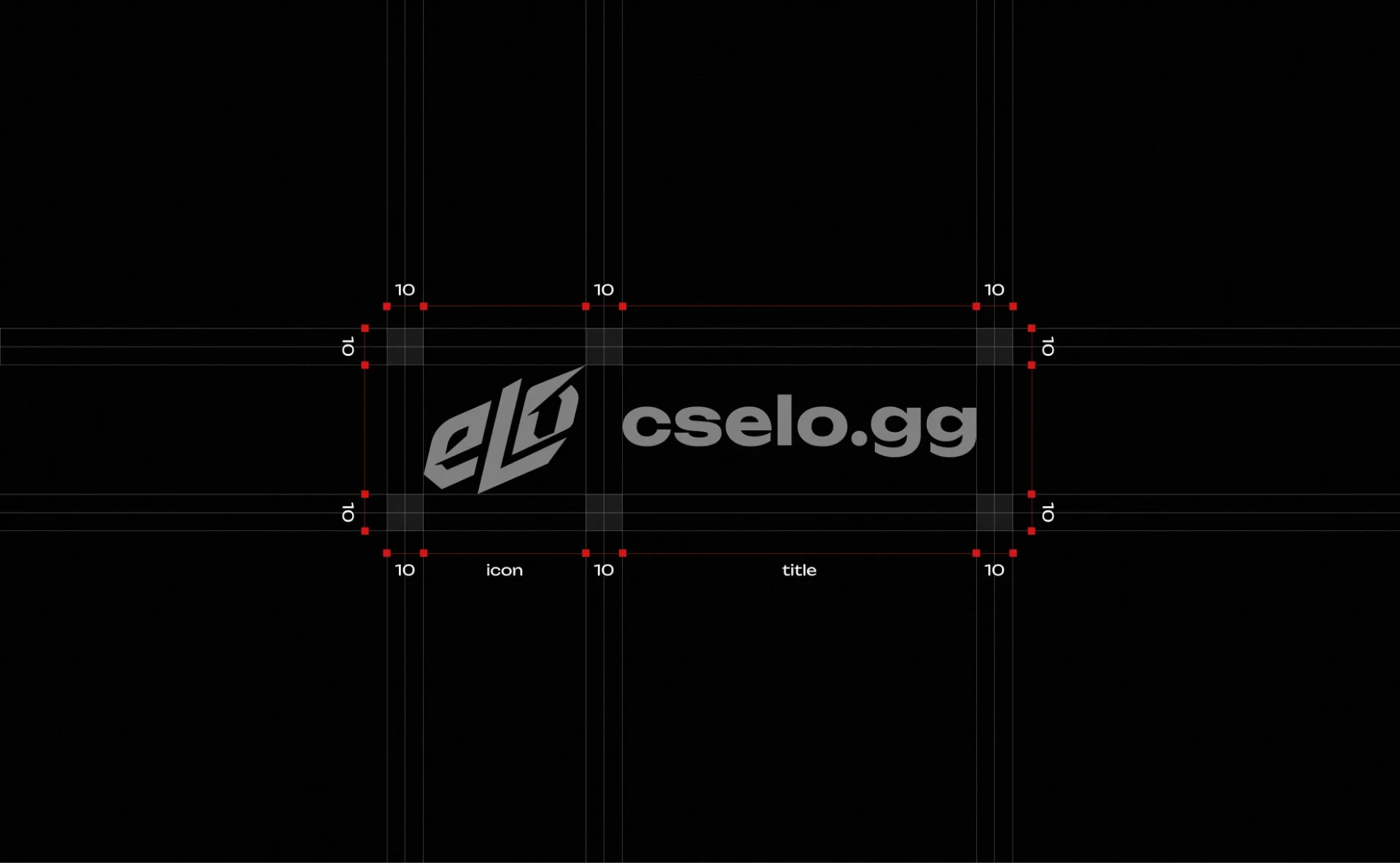 Логотип и брендбук для сети игровых серверов cselogg (CS2)